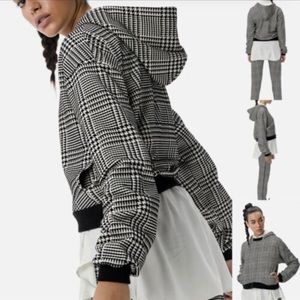 John Elliot Houndstooth Hoodie